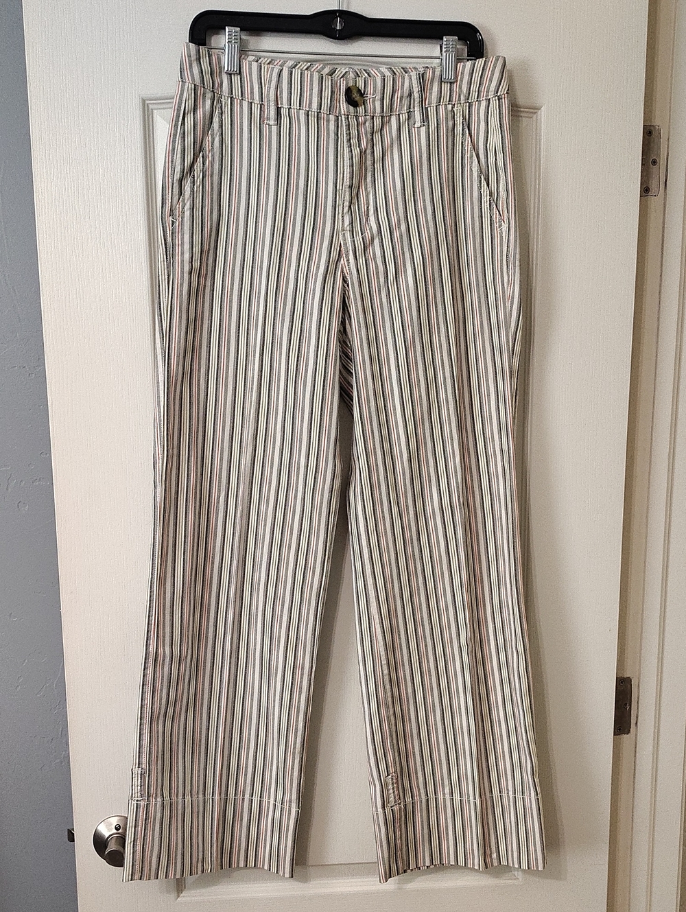 Cabi Convertible Trouser 5870 Wide Leg Stripes *Read